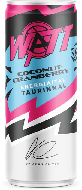 WATT Coconut-Cranberry taurinos energiaital